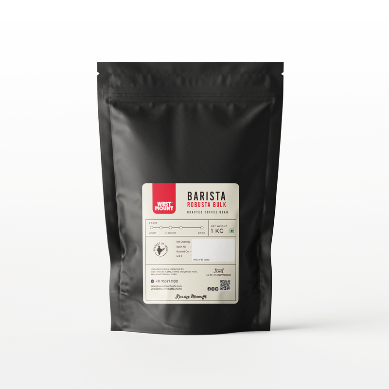 ROBUSTA  ROASTED BEAN 1KG BULK