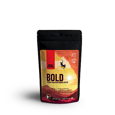 BOLD 100G 100% ROBUSTA - FRESHLY ROASTED GROUND COFFEE
