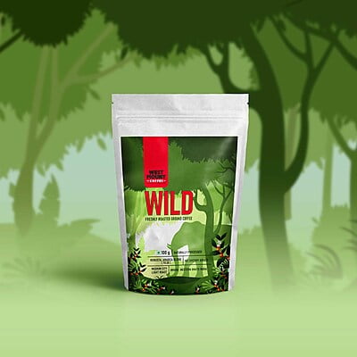 WILD 100G ROBUSTA, ARABICA BLEND ( 70:30 )