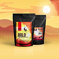 BOLD 250g 100% ROBUSTA - Freshly Roasted Ground Coffee