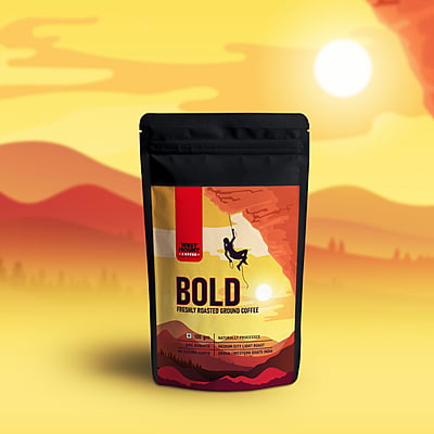 BOLD 100G 100% ROBUSTA - FRESHLY ROASTED GROUND COFFEE