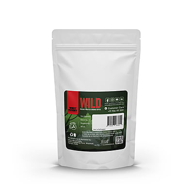 WILD 200g ROBUSTA, ARABICA BLEND ( 70:30 ) - Freshly Roasted Ground Coffee WILD 200g ROBUSTA, ARABICA BLEND ( 70:30 ) - Freshly Roasted Ground Coffee
