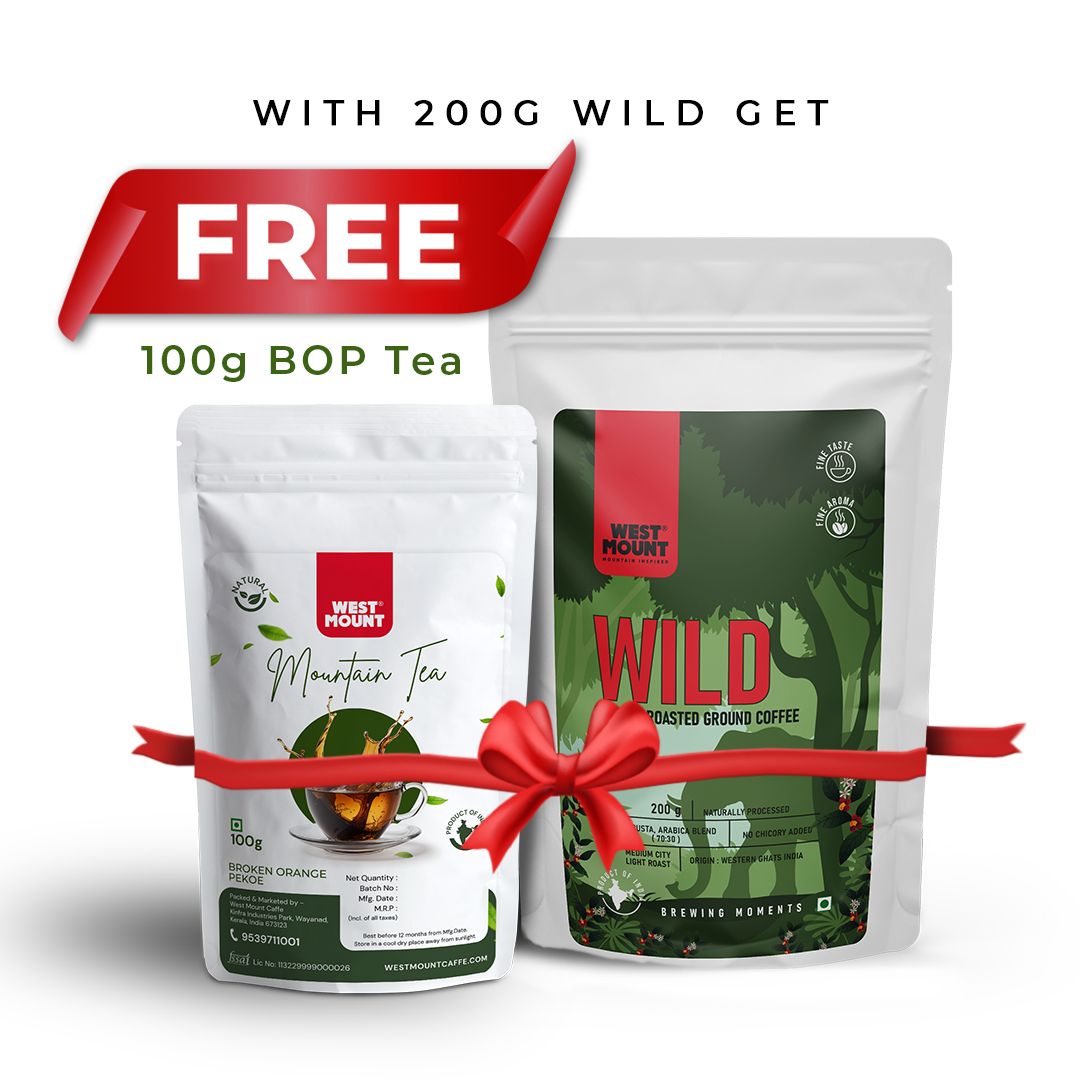 WILD 200g ROBUSTA, ARABICA BLEND ( 70:30 )